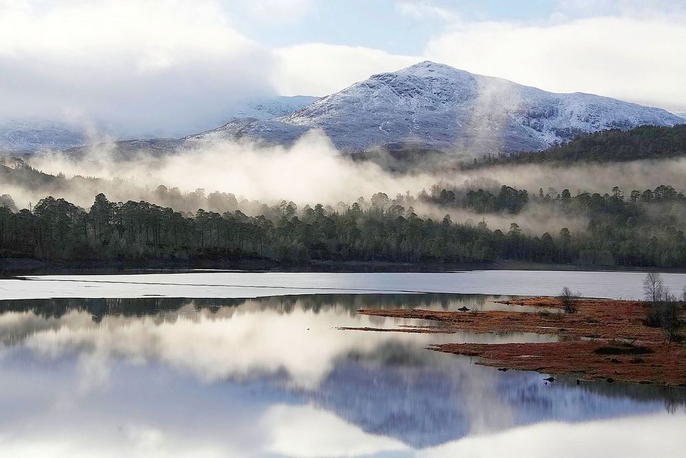 Glen Affric Wintermorgen