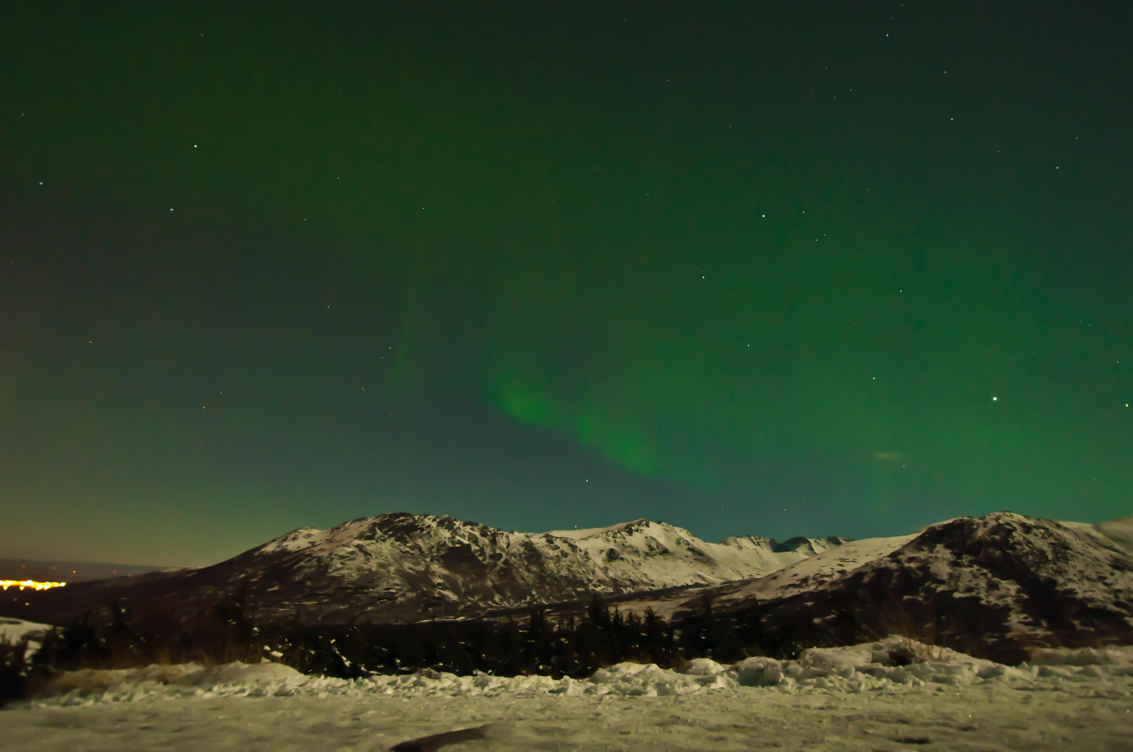 Glen Alps in Night