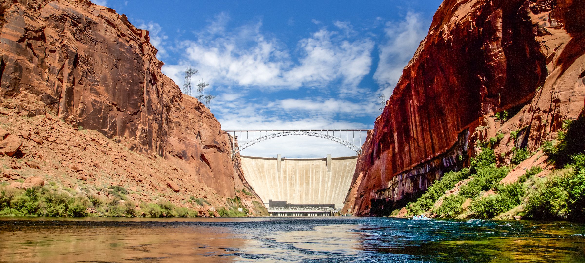 Glen Canyon Dam am Lake Powel (Page, Arizona)