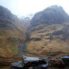 Glen Coe im Regen