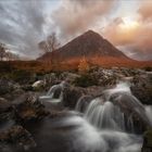 Glen Etive Mòr Waterfall