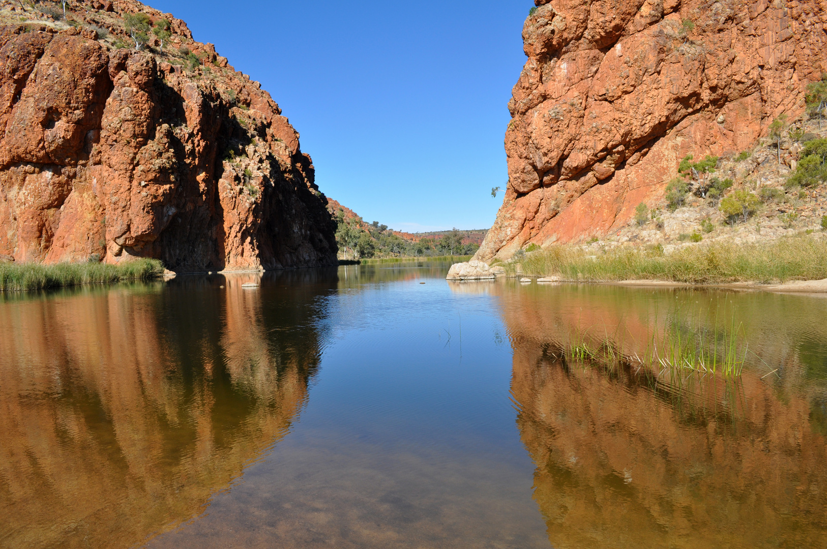 Glen Helen gorge