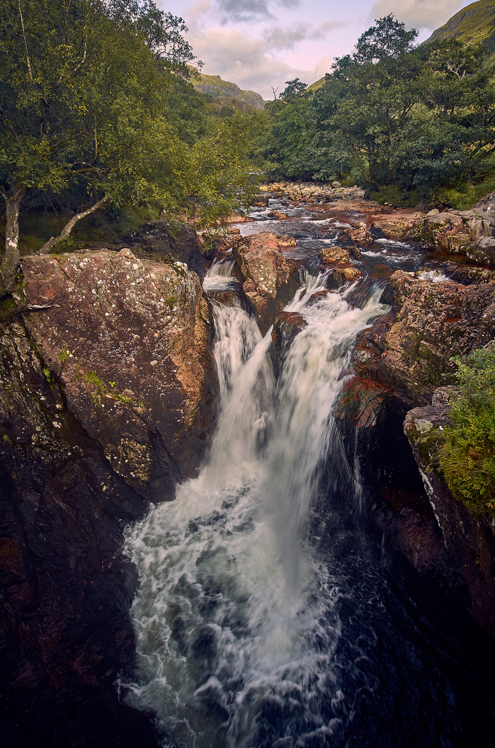 Glen Nevis Wasserfall