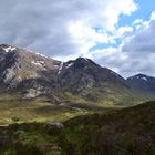 Glencoe: Altnafeadh Cottage and Buachaille Etive Mòr