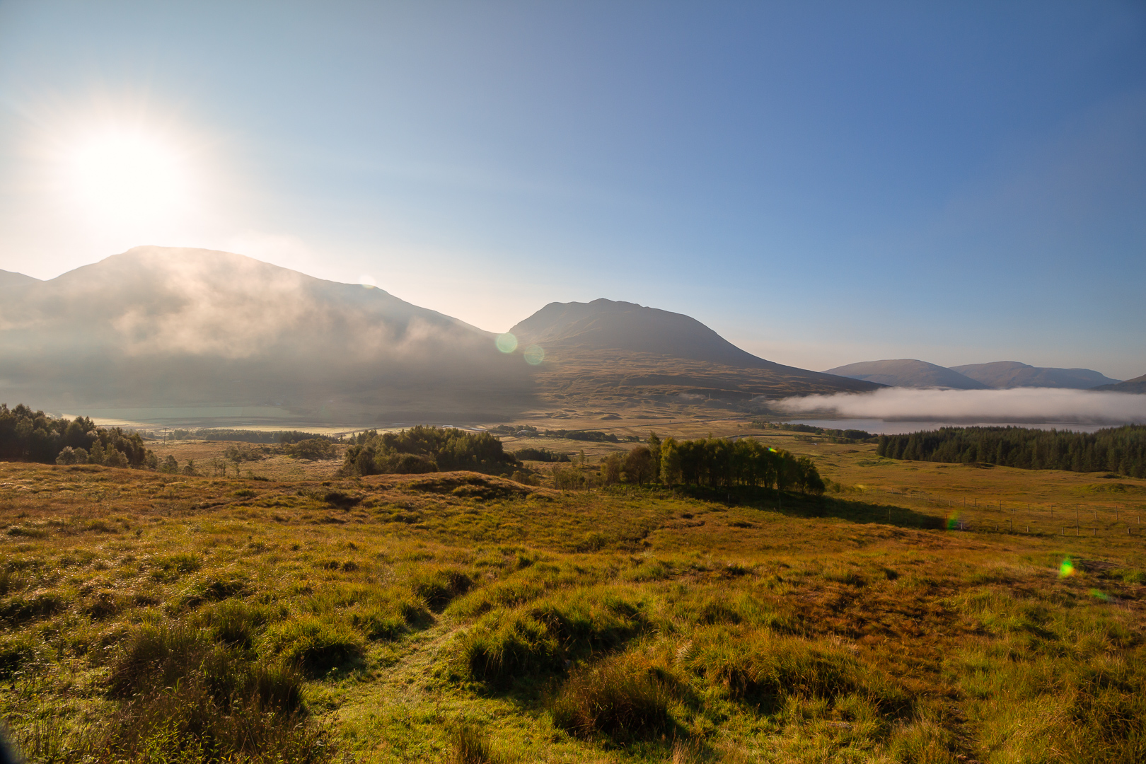 Glencoe am Morgen