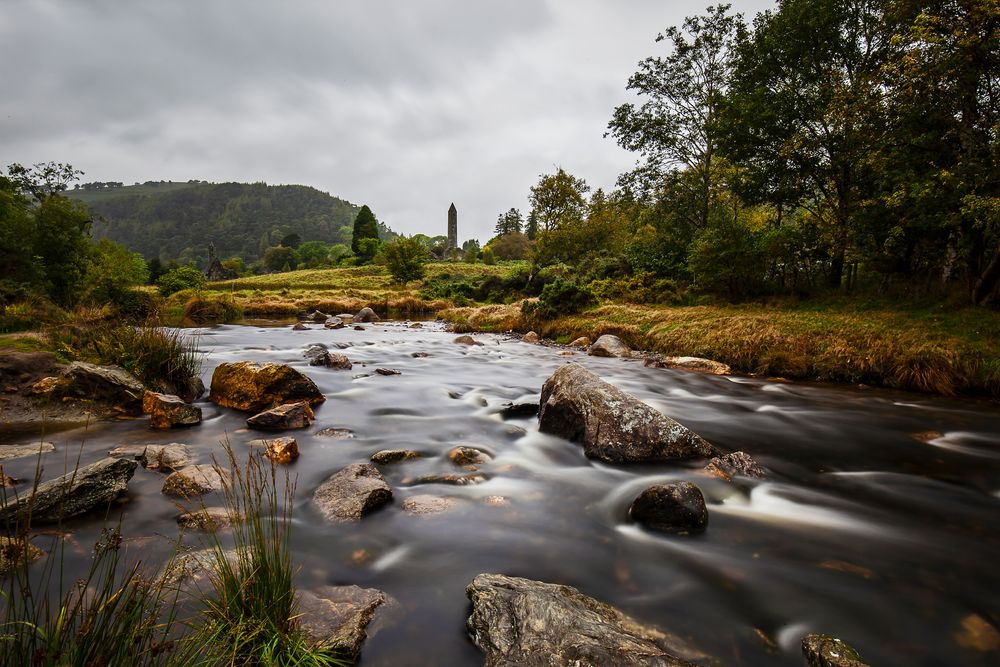 Glendalough flowing