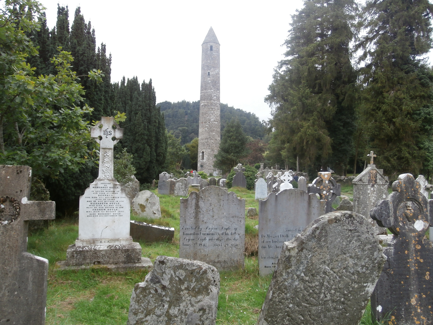 Glendalough in county Wicklow of Ireland