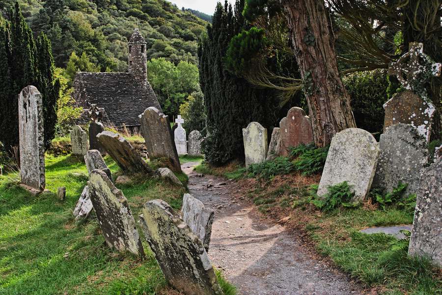 Glendalough in Irland