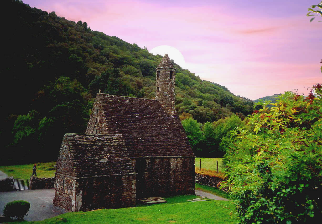 Glendalough – St. Kevin`s kitchen