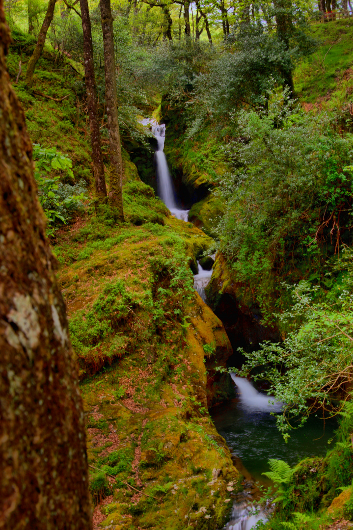 Glendalough Wasserfall