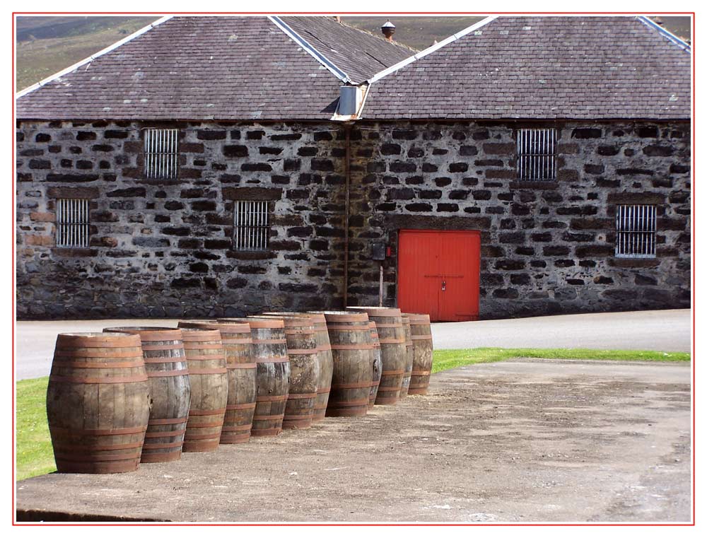 Glenfarclas Warehouse unbearbeitet