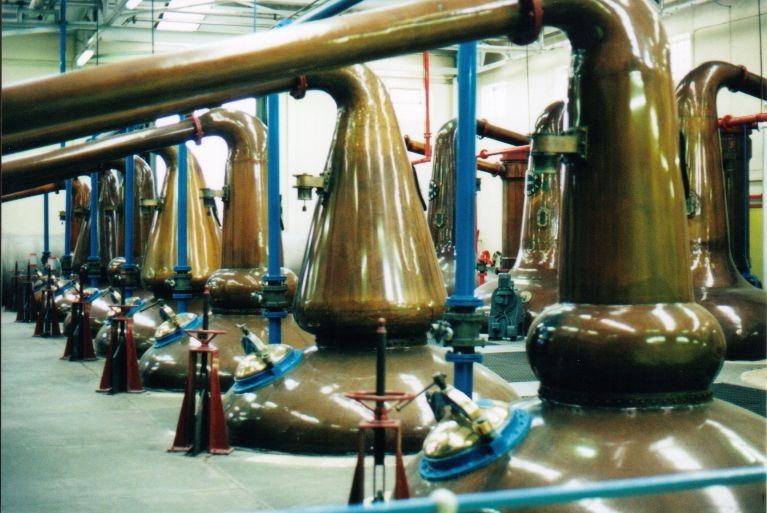 Glenfiddich Distillery Stills