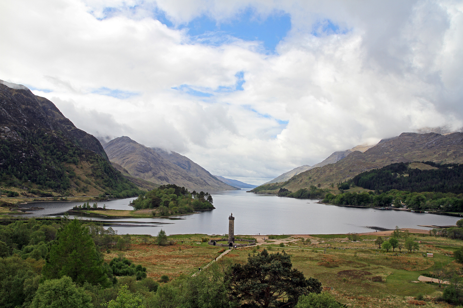 Glenfinnan Monument am Loch Shiel