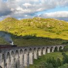 Glenfinnian Viadukt und Jacobite Steam Train