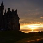 Glengorm Castle at Sunset