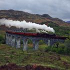 Glennfinnan Viadukt -  Jacobite Steam Train 