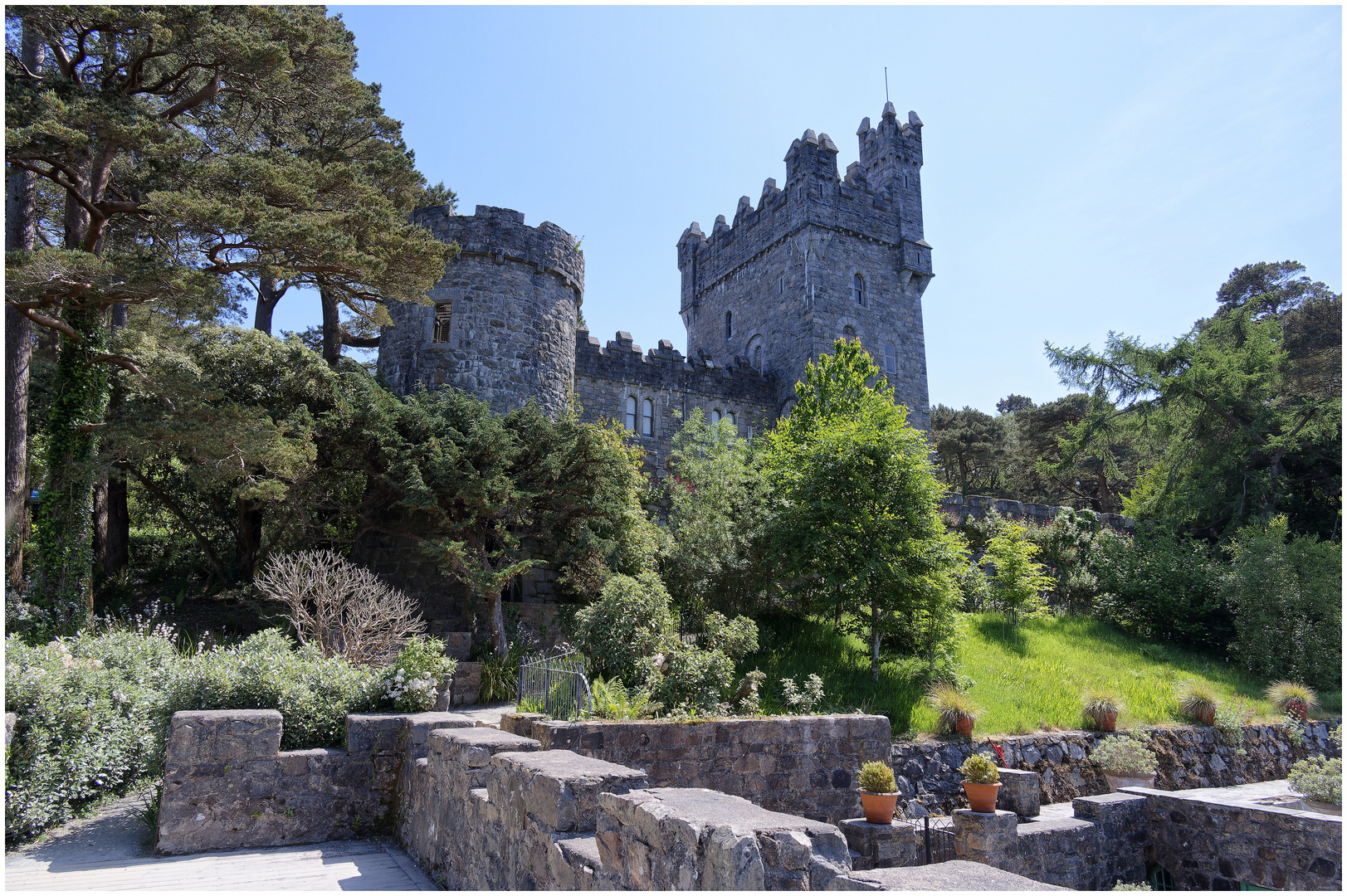 Glenveagh Castle Sea side