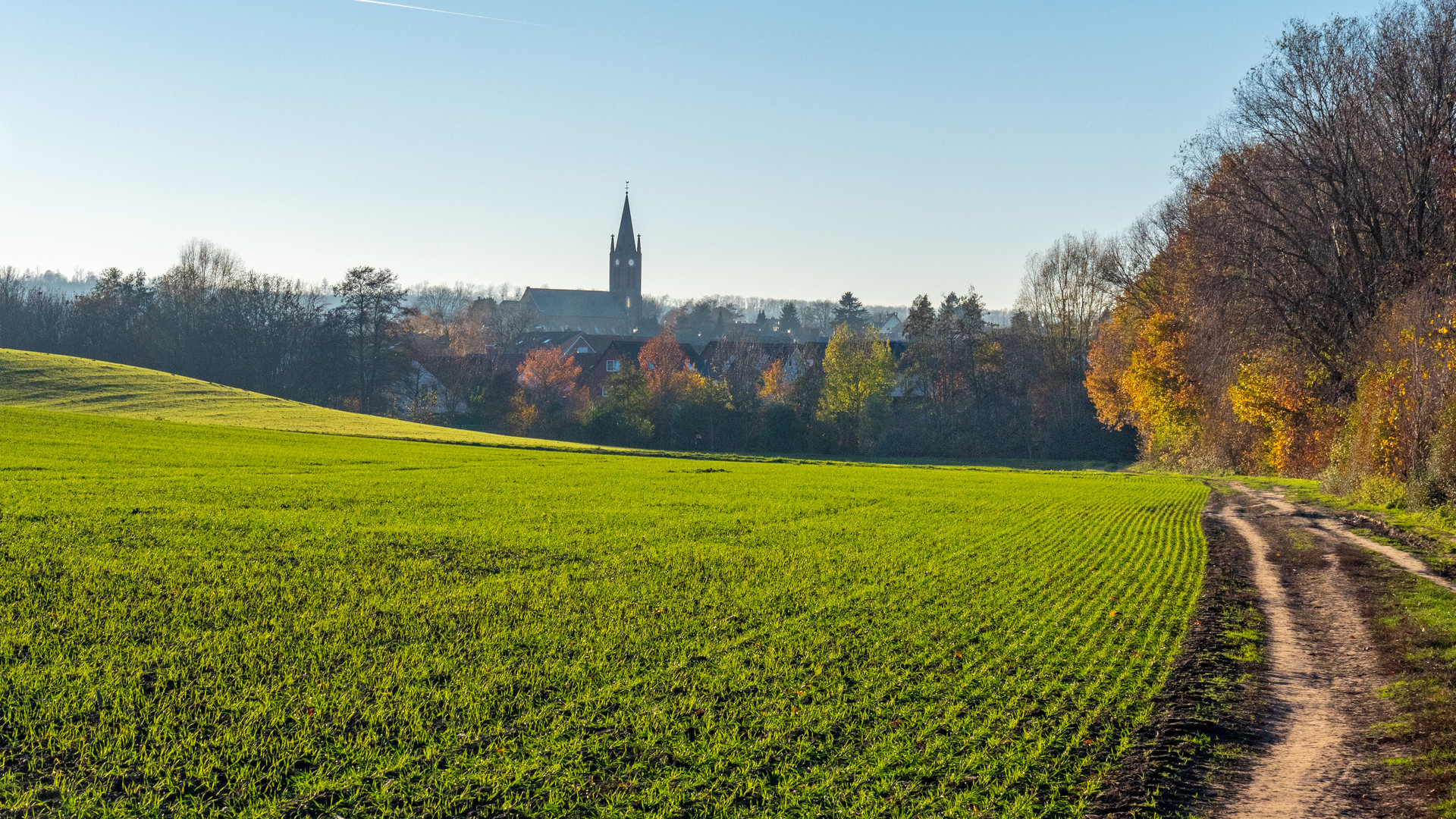 Glessen im Herbst