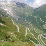 Gletsch zwischen Grimsel und Furka