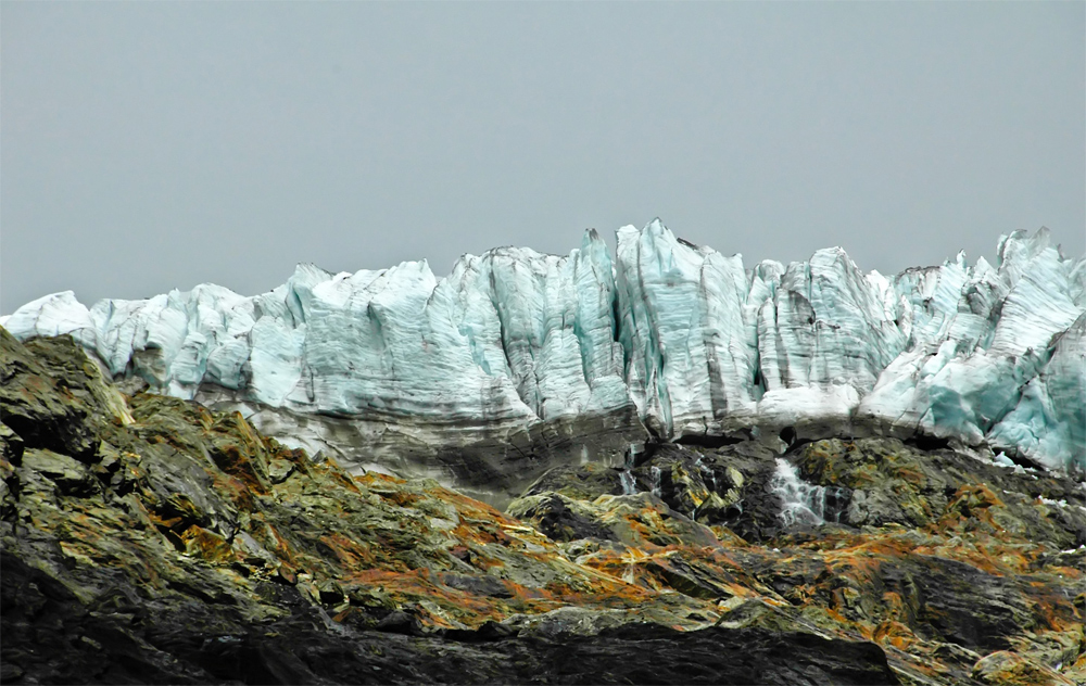 Gletscher Abbruch  