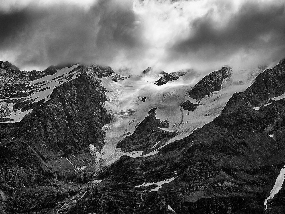 Gletscher am Großglockner