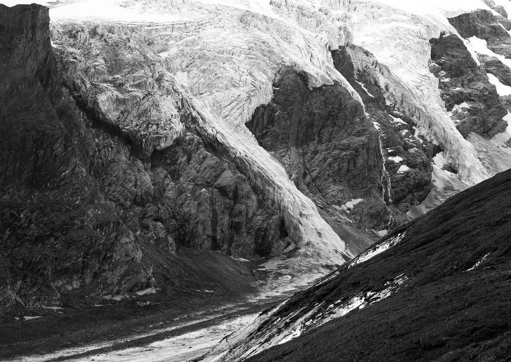 Gletscher am Großglockner (Österreich) II - SW-Version