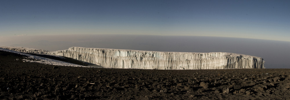 Gletscher am Kilimanjaro