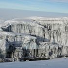 Gletscher am Kilimanjaro Juni 2007