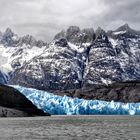 Gletscher am Lago Grey, Patagonien, Chile