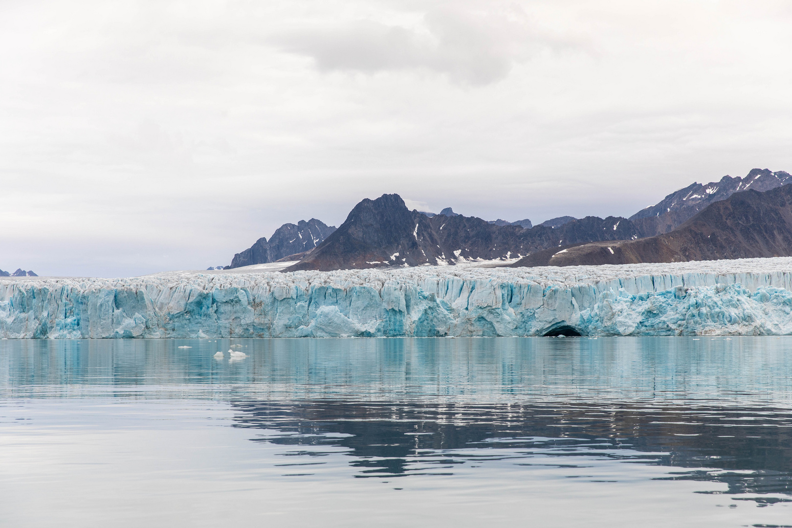 Gletscher am Lilliehookfjord auf Svalbard (Spitzbergen)