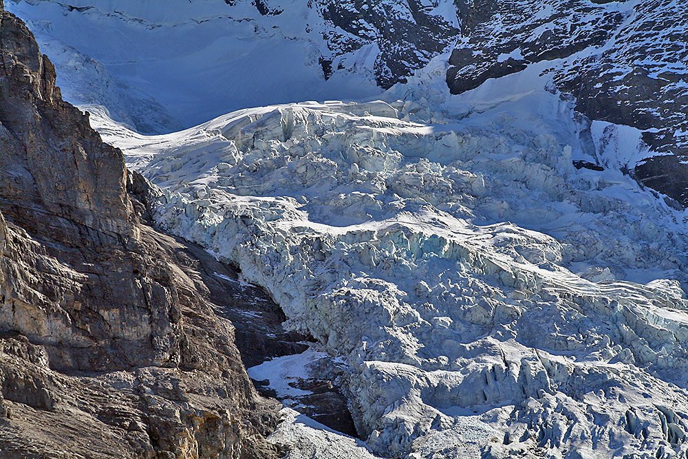 Gletscher am Mönch