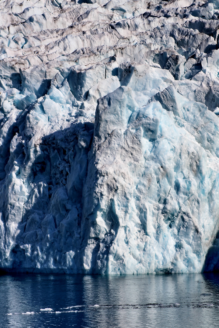 Gletscher am Rand des Prins-Christian-Sundes