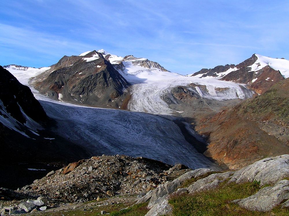 Gletscher an der Braunschweiger Hütte