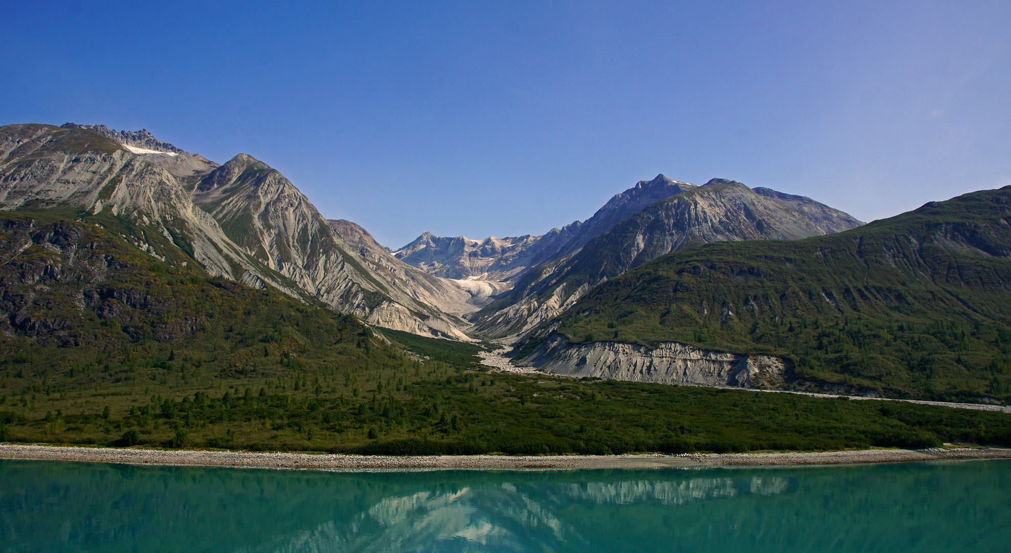 Gletscher auf dem Rückzug