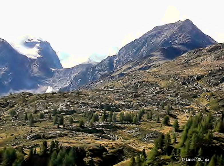 Gletscher aus dem Bernina - Expess gesehen -1-