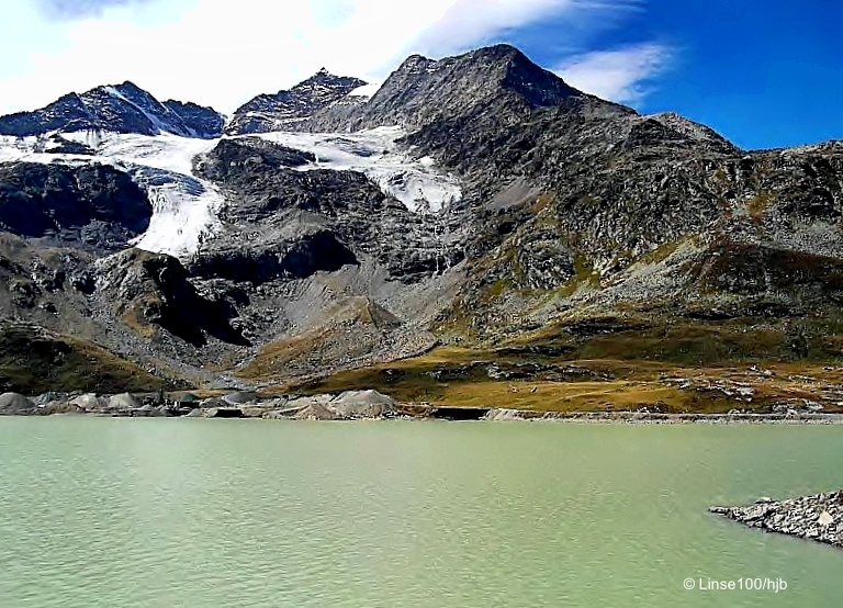 Gletscher aus dem  Bernina - Express gesehen-4