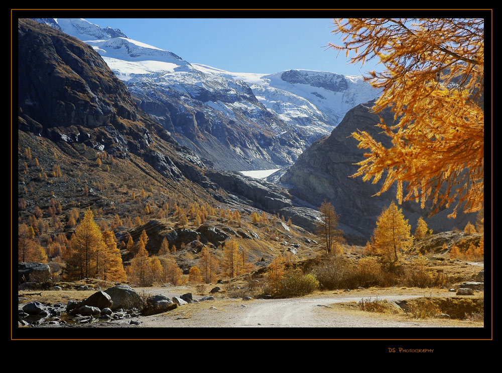 Gletscher bei Ferpecle, Val d´Hermance