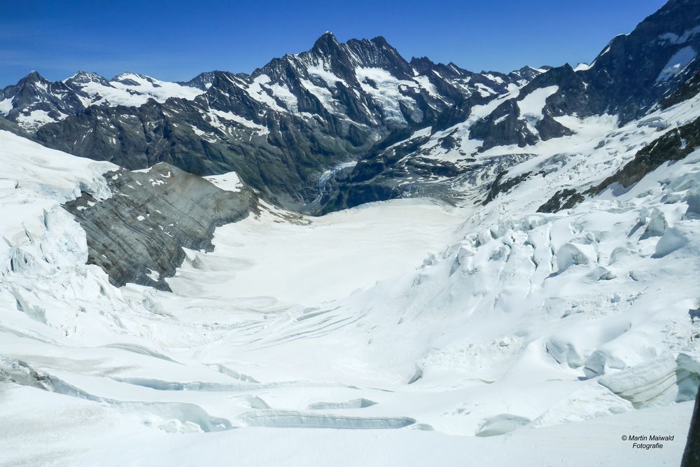 Gletscher Eiger-Ostwand