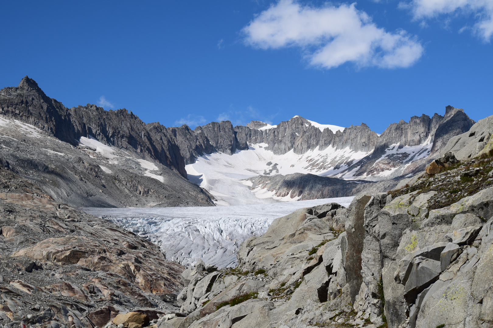 Gletscher Furkapass Schweiz