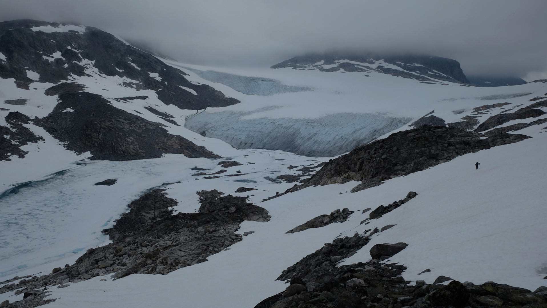 Gletscher im Breheimen Nationalpark