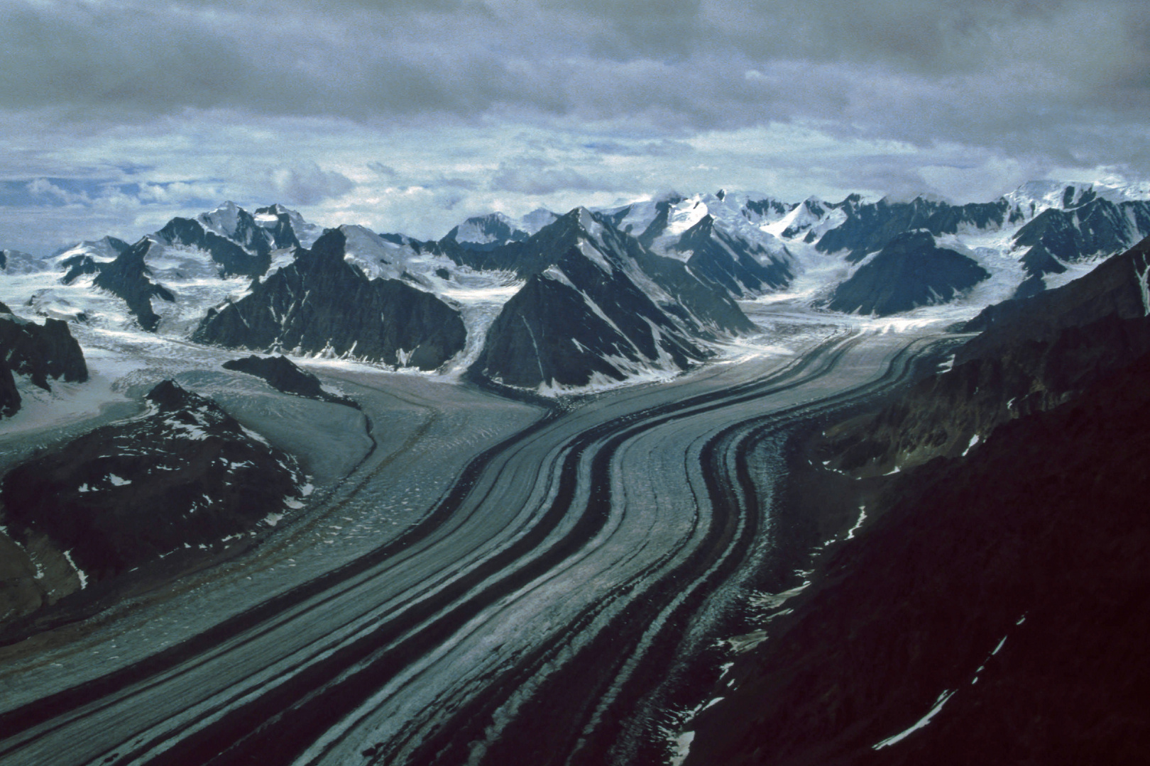 Gletscher im Denali-Nationalpark (Alaska)