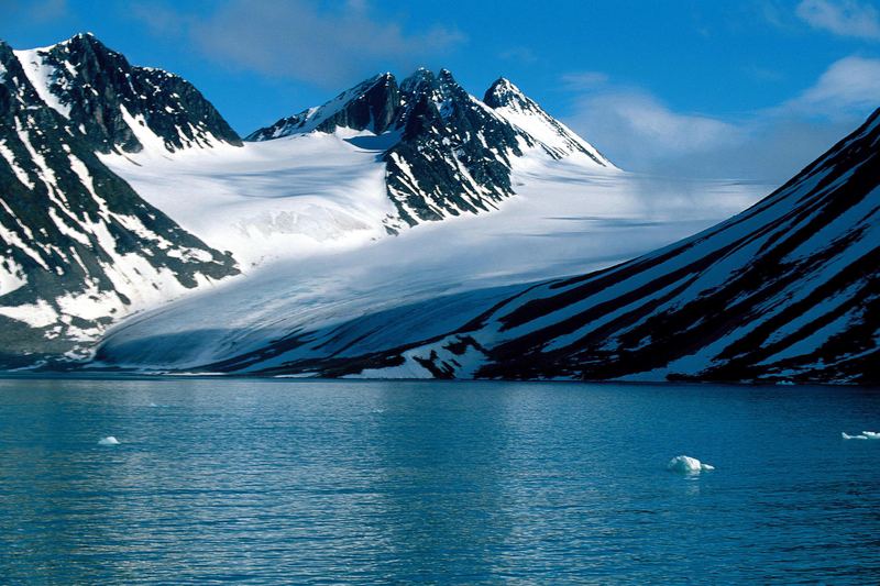 Gletscher im Magdalenenfjord