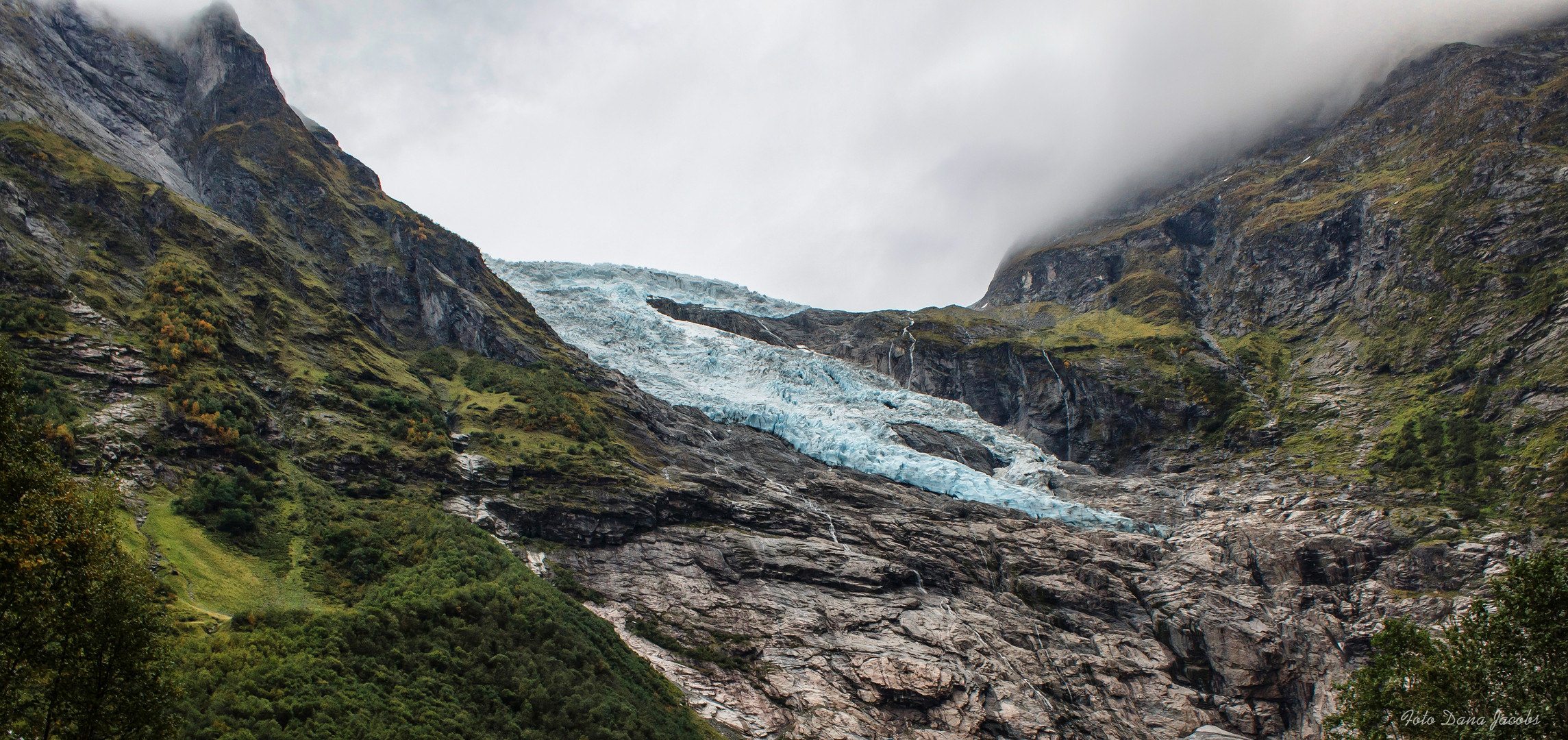 Gletscher im Nationalpark Jostedalsbreen Norwegen