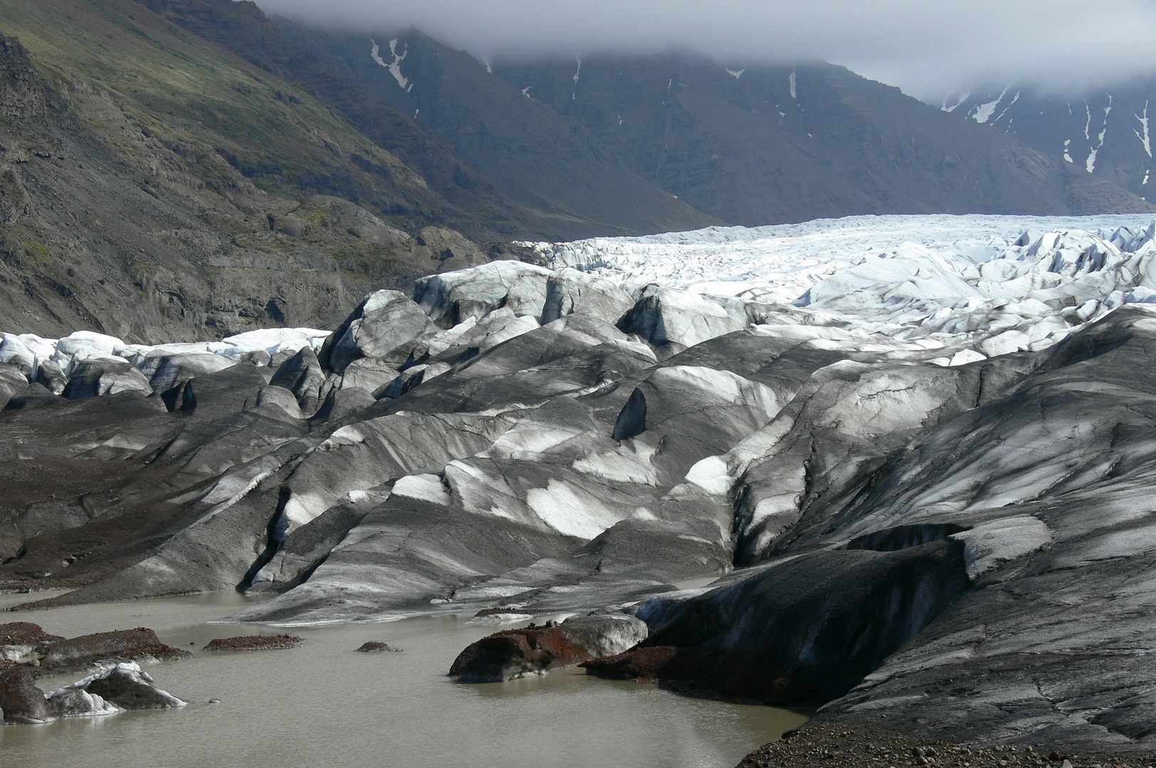 Gletscher im Skaftafell Nationalpark