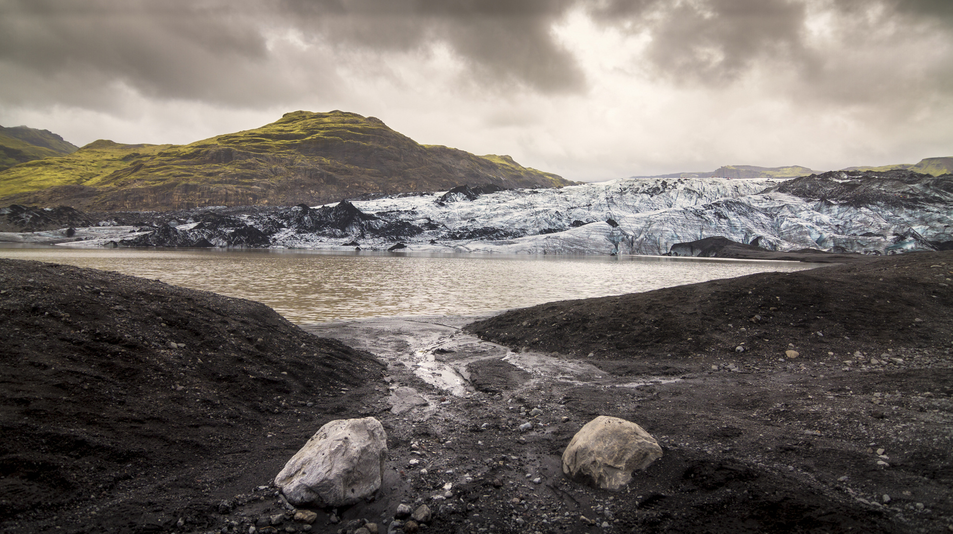Gletscher im Süden Islands