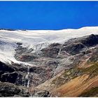 Gletscher in den Bernina-Alpen