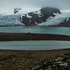 Gletscher in der Arktis Spitzbergen