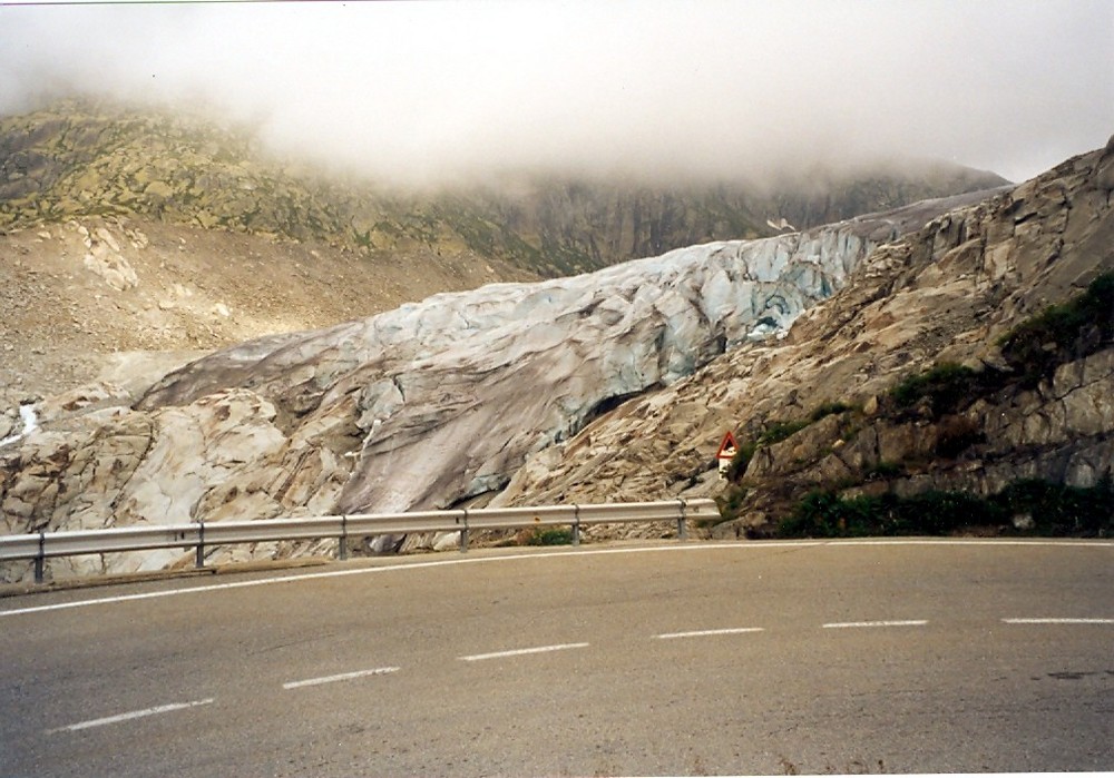 Gletscher in der Schweiz , Wallis