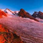 Gletscher in Flammen