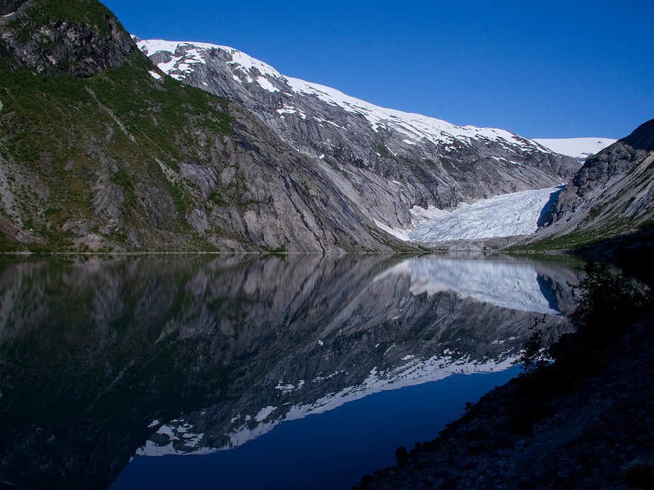 Gletscher in Morgenstimmung...